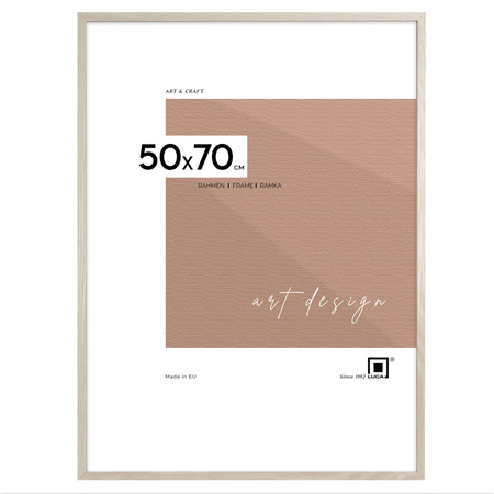 Pakiet 2 szt. białych ramek na zdjęcia 50x70 cm FDM 5