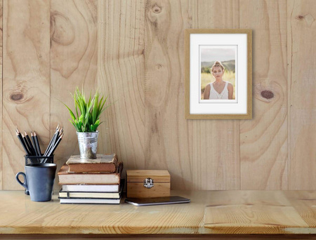 Naturalna ramka przestrzenna Efekt 3D 20x20 cm (11,5x11,5 cm)