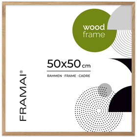 Dębowa ramka na zdjęcia OAK 50x50 cm