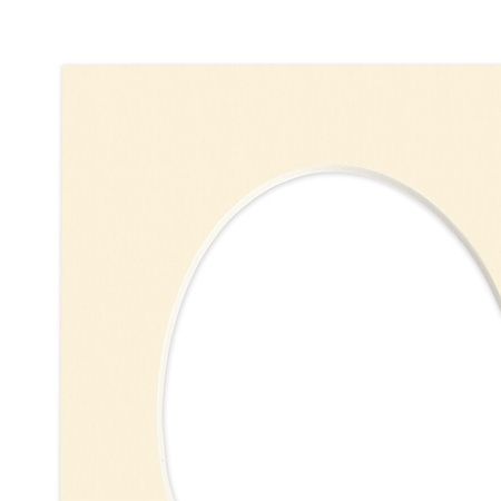 Passe partout 10x15 (6x9) OWAL BEŻOWE BISQUIT