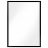 Lustro w czarnej ramie wiszące L HEN 2