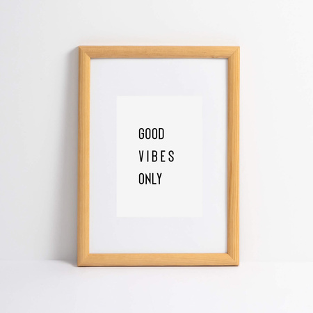 Naturalna ramka drewniana na zdjęcia EKO 0N 6x9 cm