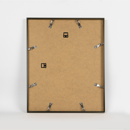 Czarna ramka aluminiowa QAL 50x60 cm