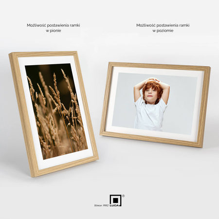 Pakiet 5 szt. ramek na zdjęcia kolor dębowy FDM M02 13x18 cm