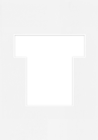 Passe Partout okienko w kształcie LITERKI "T"