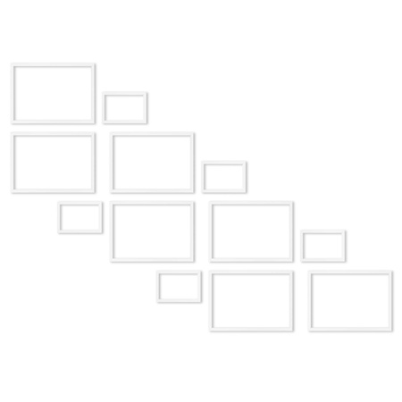 Zestaw ramek PINIA 1 GF0032 L- galeria ramek na 12 zdjęć