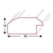 Pakiet ramek drewnianych DRZ A 06 DWUPAK 30x40 cm