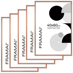 Ramka na zdjęcia 50x70 cm Zestaw 5 sztuk LUX M