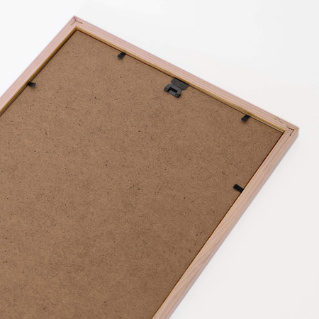 Ramka drewniana DRWA 3 kolor dąb 30x40 cm