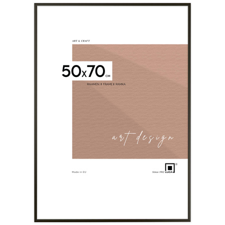 Pakiet 2 szt. czarnych ramek aluminiowych Royall 50x70 cm