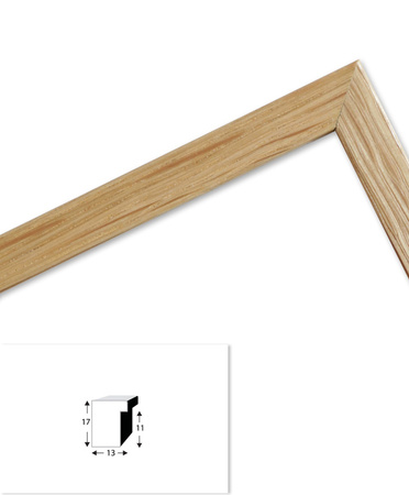 Ramka dębowa na zdjęcia DAB A 0 15x21 cm