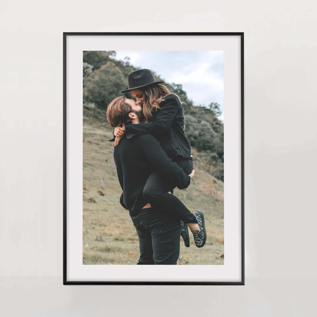 Pakiet 2 szt. czarnych ramek aluminiowych Royall 50x70 cm