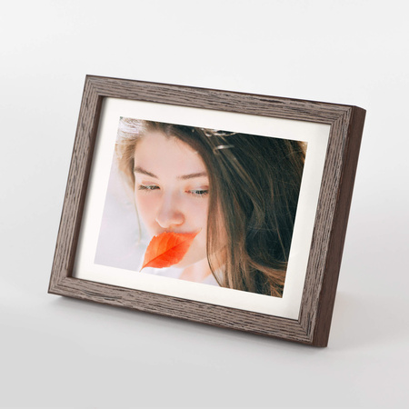 Brązowa ramka na zdjęcie FDM M6 13x18 cm
