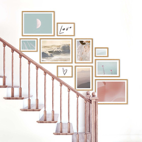 Zestaw ramek PINIA 00 GF0033 L - galeria ramek na 10 zdjęć