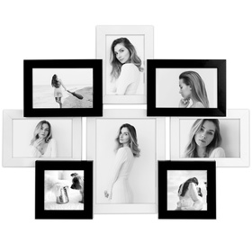 Multirama MULTI HEN 1 ramka na zdjęcia na 8 zdjęć - biała