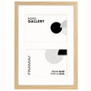 Foto Galeria 21x30 cm w kolorze dębowym Ramka na 2 zdjęcia 10x15 cm z Passe Partou