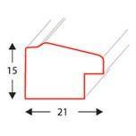 Ramka drewniana na zdjęcia DRI R 24 10x15 cm