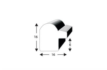 Ramka drewniana na zdjęcia DRI CL 1 28x35 cm
