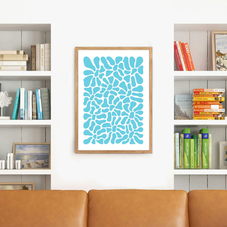 Ramka na zdjęcia w kolorze dębu HEN 01 50x70 cm