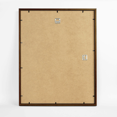 Foto Galeria 40x50 cm brązowa Ramka na 5 zdjęć 13x18 cm 15x21 cm z Passe Partout