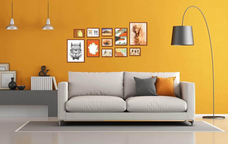 Zestaw brązowych ramek galeria PRESTO 5 GF0005