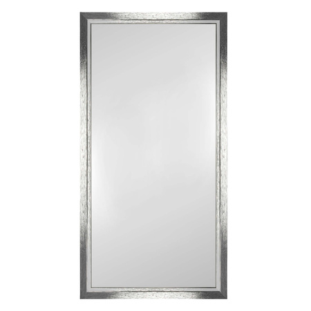 Lustro w srebrnej ramie LUCA LU-2255