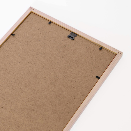 Brązowa ramka drewniana DRWA 4 21x30 cm