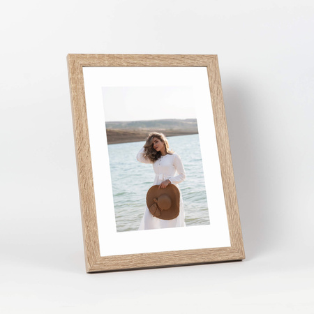 Pakiet 5 szt. ramek na zdjęcia kolor bielony dąb HEN 0 21x29,7 A4 cm