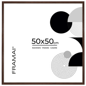 Ramka na zdjęcia 50x50 cm w brązowym kolorze FDM 6