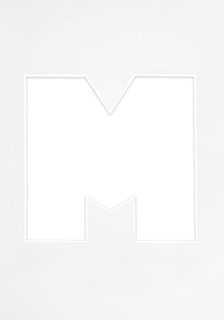 Passe Partout okienko w kształcie LITERKI "M"