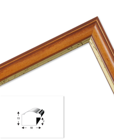 Ramka drewniana na zdjecia DRI P 10 10x15 cm