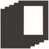 Pakiet 5 szt. Passe Partout 30x40 (21x30) CZARNY BLACK