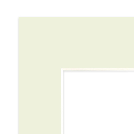 Passe partout 50x60 (40x50) ZIELONY MINT