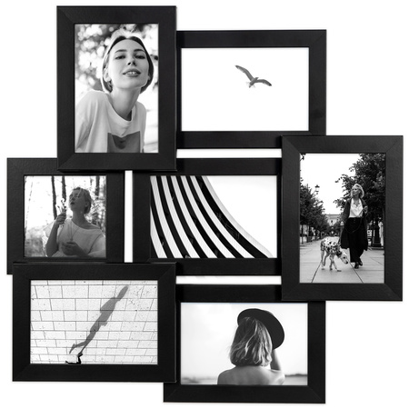 Multirama MULTI HEN 2 ramka na zdjęcia na 7 zdjęć - czarna