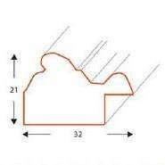 Ramka drewniana na zdjęcia DRZ S 4 10x15 cm