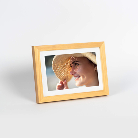 Naturalna ramka drewniana na zdjęcia PINIA 0 10x15 cm
