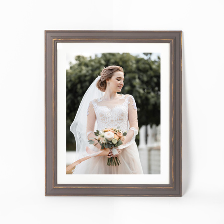 Ramka drewniana na zdjęcia DRL X 02 24x30 cm