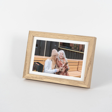 Ramka dębowa na zdjęcia OAK 10x15 cm
