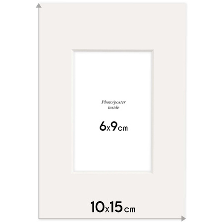 Passe partout 10x15 (6x9) ZIELONY FOREST