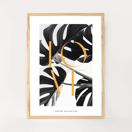 Pakiet 5 szt. ramek z drewna surowego RAW 50x70 cm