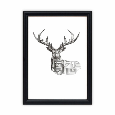 Zestaw czarnych ramek galeria HIT 02 GF0002