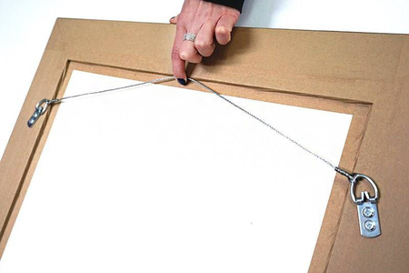 Zestaw ultraciężkich wieszaków na 2 otwory