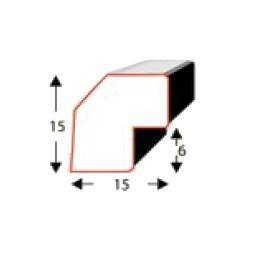 Ramka drewniana na zdjęcia DRI M 2 13x18 cm