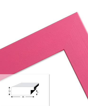 Ramka drewniana na zdjęcia DRL E 7 13x18 cm