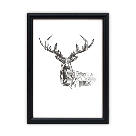 Zestaw czarnych ramek galeria HIT 02 GF0008