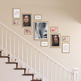 Zestaw ramek PINIA 00 GF0030 L- galeria ramek na 11 zdjęć