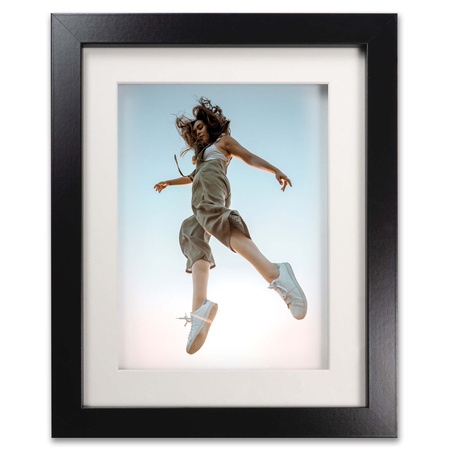 Czarna ramka przestrzenna EXPO 3D MAX 30x30 cm (20x20cm)