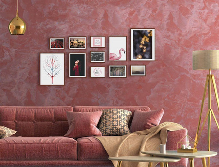 Zestaw brązowych ramek galeria PINIA 3 GF0005