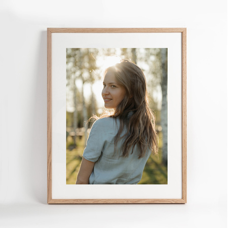 Ramka dębowa na zdjęcia OAK 40x50 cm