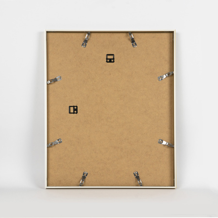 Biała ramka aluminiowa QAL 50x60 cm